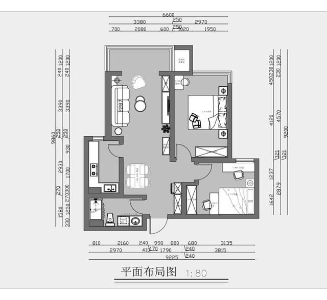 媳妇花9万元就把90平米的房子装修好了，大家觉得怎么样？-万科金色雅筑装修