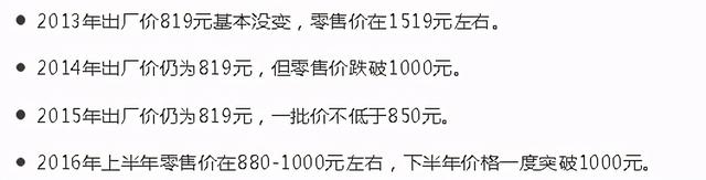 茅台酒历史价格：它是怎么从市场价1块多的涨到1499元的？