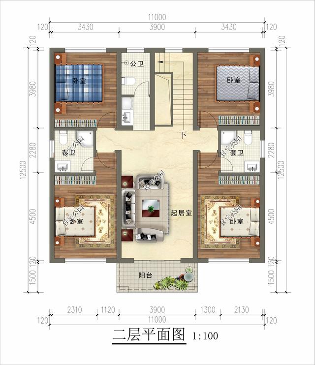 10套造价30万左右的自建房，房间多客厅大，收藏赶紧回家建