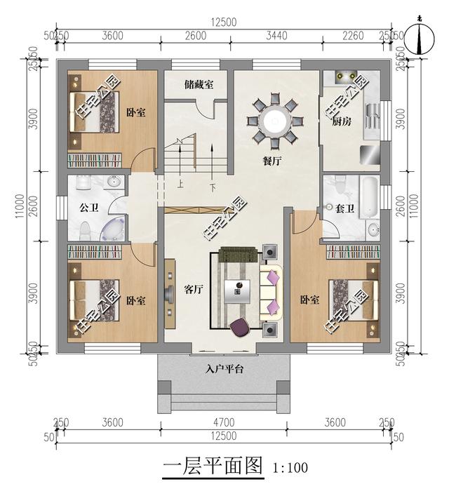 10套造价30万左右的自建房，房间多客厅大，收藏赶紧回家建