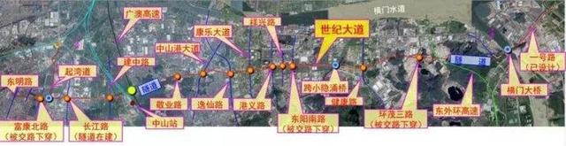 中山市世纪大道，计划投资超92.47亿，连接翠亨新区和岐江新城！