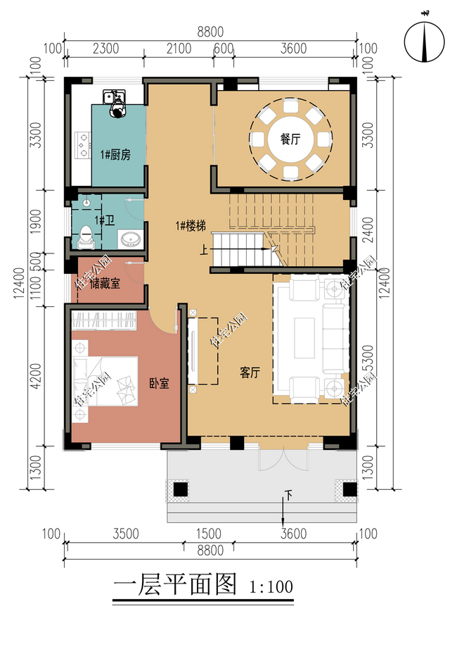 10套造价30万左右的自建房，房间多客厅大，收藏赶紧回家建