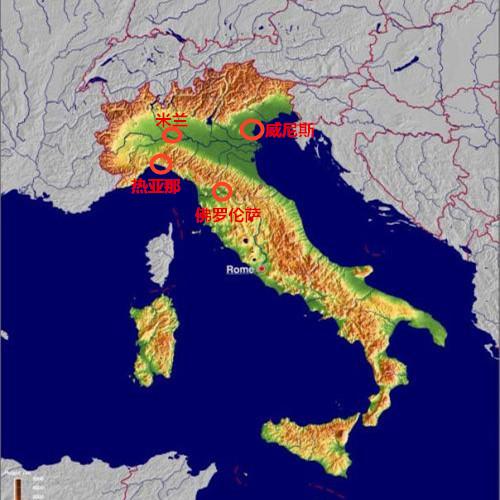 意大利为何会成为欧洲文艺复兴发源地？地理位置的重要性不可忽略