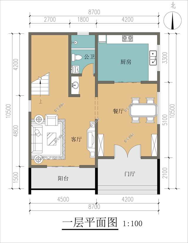 分享5套小占地的农村别墅，最低占地仅72平，最低造价只需20万