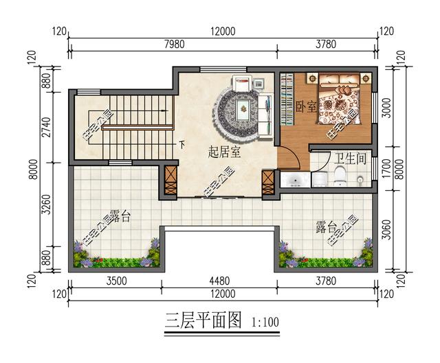 分享5套小占地的农村别墅，最低占地仅72平，最低造价只需20万