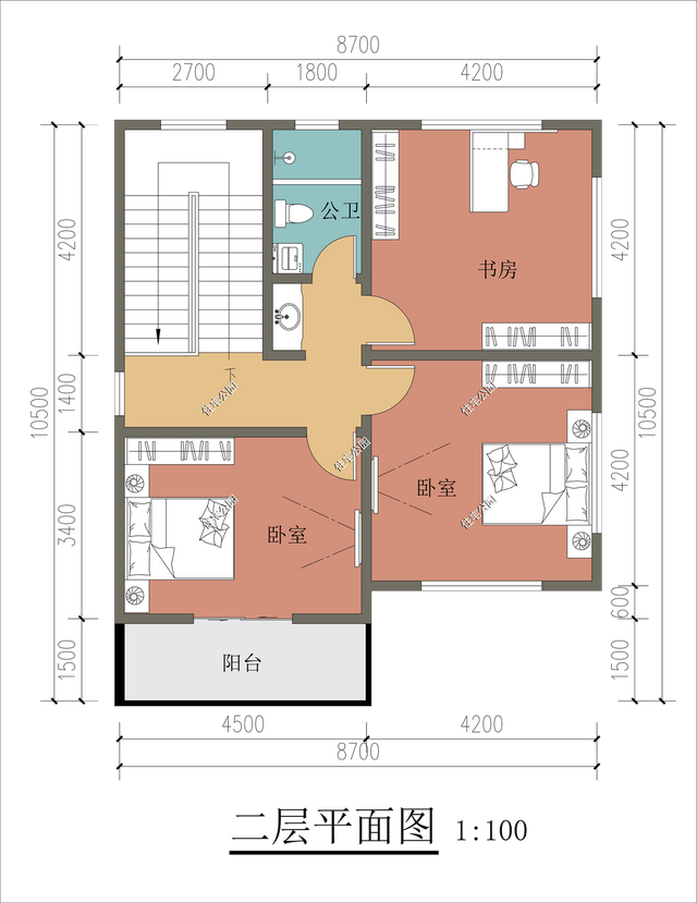 分享5套小占地的农村别墅，最低占地仅72平，最低造价只需20万