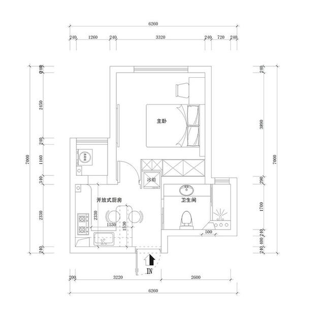 40平米的房子包括哪些功能间？装修成现代风格一居室好不好？-申城佳苑装修