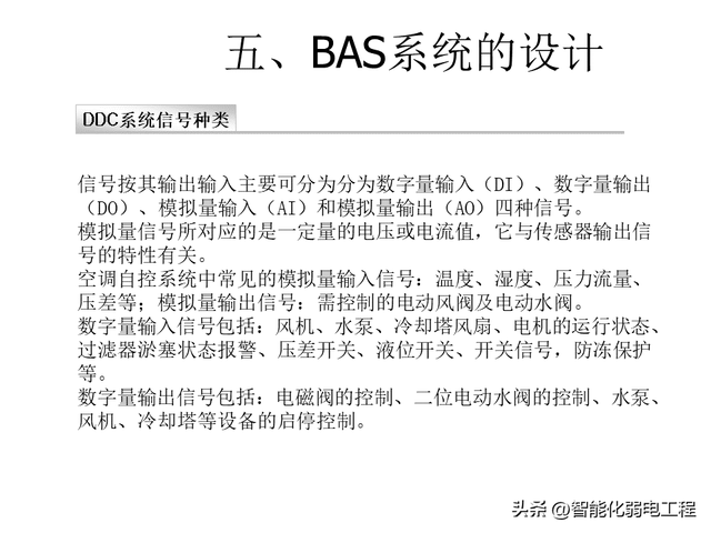 楼宇自控系统基础知识及设计教程讲解