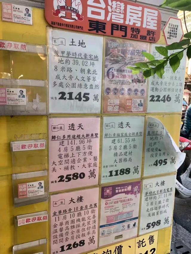 祖国统一后，想去台湾买房的可行性研究？！