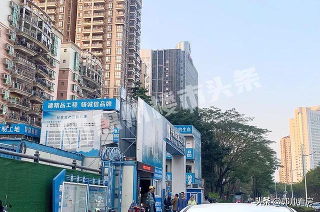 花边岭商圈再添一个商业体！实探金中环大厦建设进度