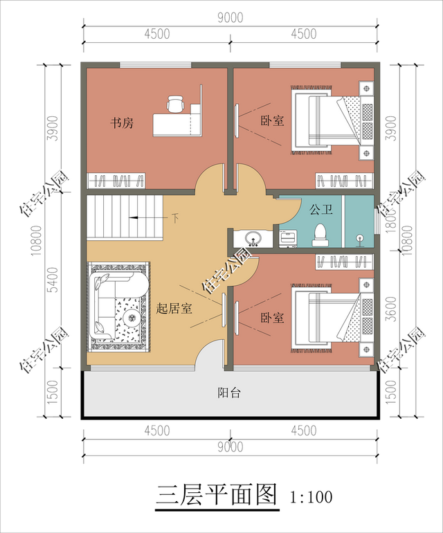 农村房子这么建，传三代都不会过时，10套户型你更喜欢哪一套？