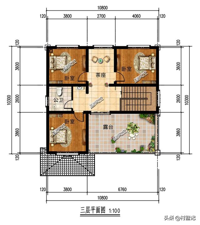 看了6000多套图纸，挑选出10款农村3层小洋楼，看完收藏不迷路