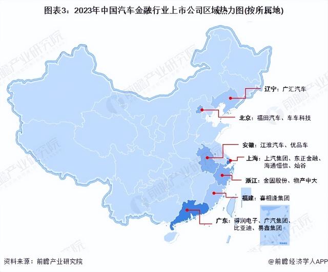 【最全】2024年汽车金融产业上市公司全方位对比(附业务布局汇总)